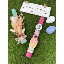 Load image into Gallery viewer, Scented Lambada (Λαμπάδα) Easter Candle - Flowers (2026)