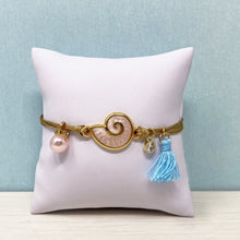 Load image into Gallery viewer, Calypso cord bracelet - Pink (On pillow)