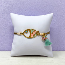 Load image into Gallery viewer, Kaia cord bracelet (On pillow)