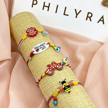 Load image into Gallery viewer, Martis - Greek March protection bracelet / Ladybug