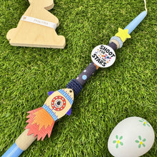 Load image into Gallery viewer, Lambada (Λαμπάδα) Easter Candle - Shoot for the stars (2026)
