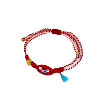 Load image into Gallery viewer, Martis - Greek March protection bracelet / Ftou!
