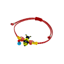 Load image into Gallery viewer, Martis - Greek March protection bracelet / Bee my March!
