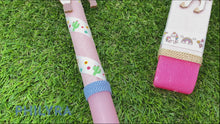 Load and play video in Gallery viewer, Lambada (Λαμπάδα) Easter Candle- Bunny on moon
