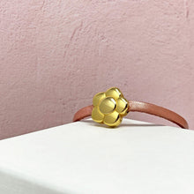 Load image into Gallery viewer, Marguerite leather bracelet back clasp

