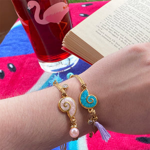 Calypso cord bracelet - Blue (on hand)
