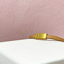 Load image into Gallery viewer, Delmar evil eye leather bracelet back clasp
