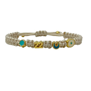 Horseshoe New Year 2022 Lucky Charm Handmade Adjustable Bracelet