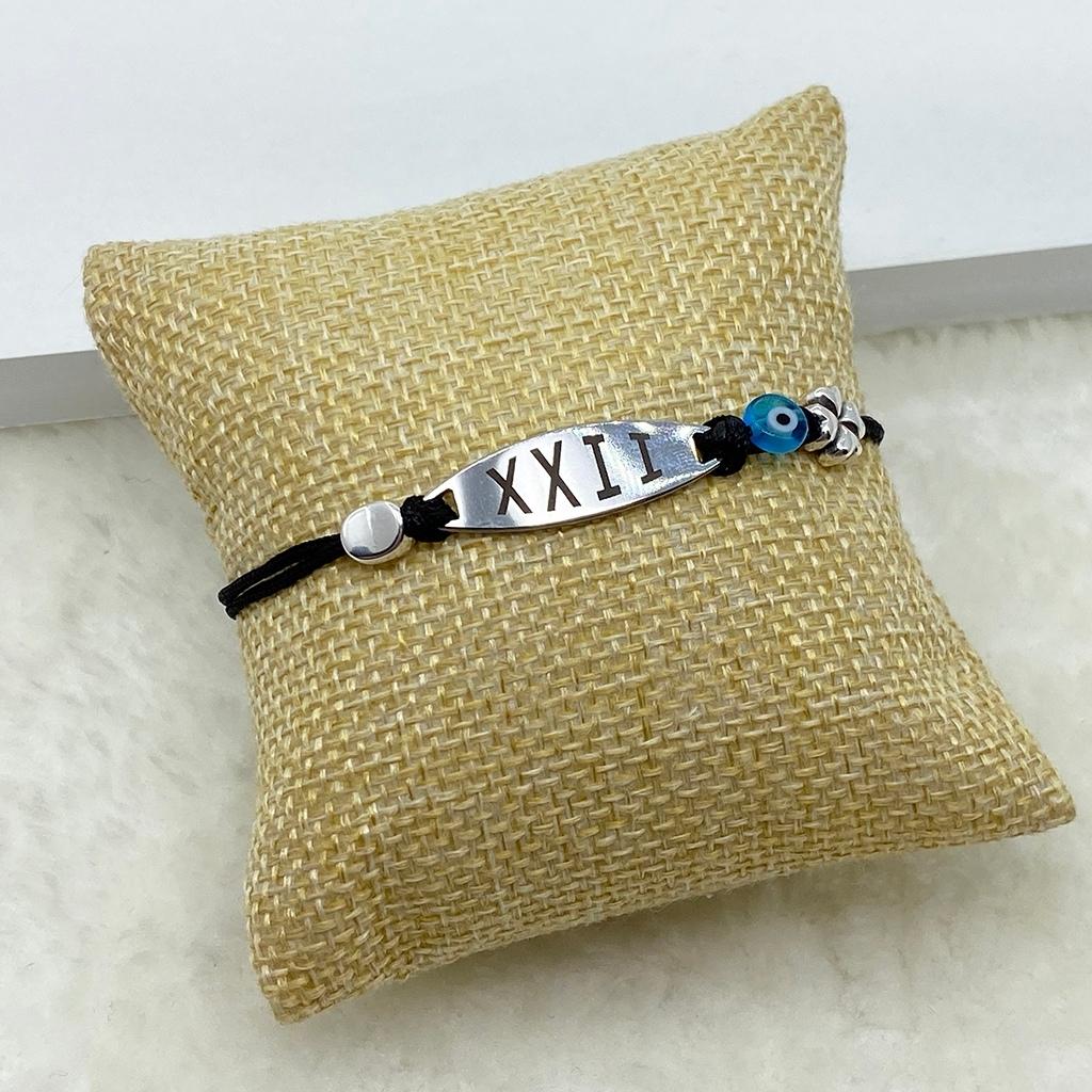 2022 New Year Lucky Charm Handmade Adjustable Bracelet
