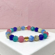 Load image into Gallery viewer, Isla gemstone beaded bracelet
