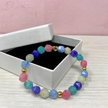 Load image into Gallery viewer, Isla gemstone beaded bracelet on box
