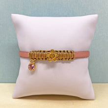 Load image into Gallery viewer, Marguerite leather bracelet
