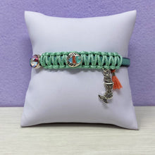 Load image into Gallery viewer, Petite sirène leather bracelet on pillow
